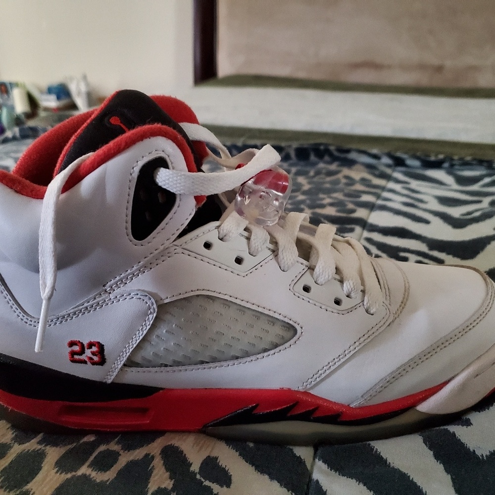 2 pair of Jordan's 5